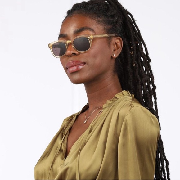 ?- New Authentic GUCCI GG0182S 006 Transparent Brown/Grey sunglasses main image 14